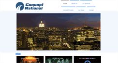 Desktop Screenshot of conceptnational.com