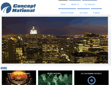 Tablet Screenshot of conceptnational.com